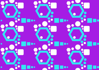 Naklejka premium Seamless Pattern Geometric