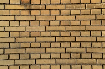 beautiful yellowish brick wall with structure