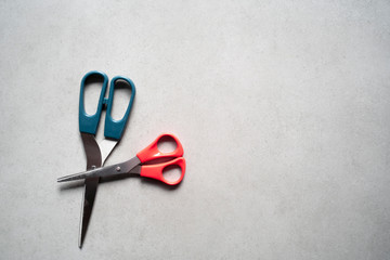 colorful scissors © Klaudia