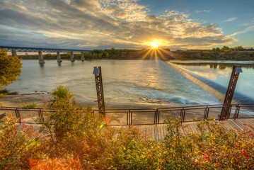 Weir in Saskatoon