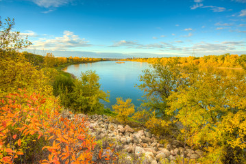 Fall Colors by the River