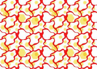 Fototapeta premium Seamless Pattern Geometric