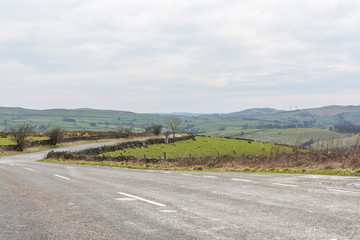 road in the mountains in Cumbria