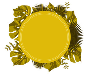 invitation card monstera proton purple, background tropical leaves plastic pink, flower frame monstera ufo green