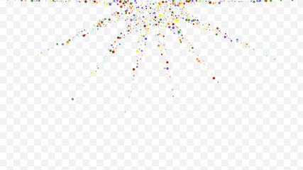 Colorful Flying Shine Background. Rainbow 