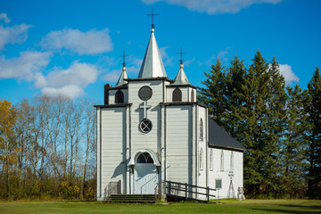 Fototapeta na wymiar Small Country Church