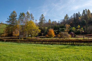 Sensory Gardens in Muszyna