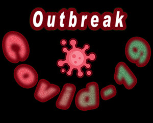 Covid-19 Corona virus global outbreak-worldwide pandemic-Stay home stay safe