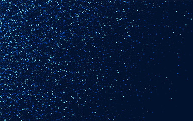 Fototapeta premium Silver Magic Digital Glitter Wallpaper. Blue 