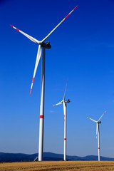 Energy, Wind turbine, Wind farm, Electricity, Behringen, Thueringen, Germany, Europe