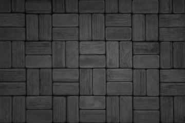 Dark wooden tiles