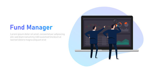 fund manager employee or institution such as a bank, pension fund, or insurance company that manages investment of clients money