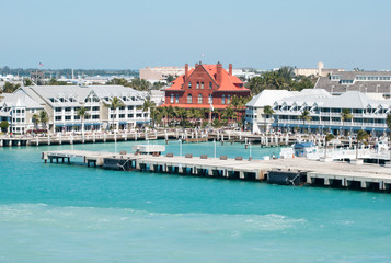 Key West Town Cruise Ship Dock