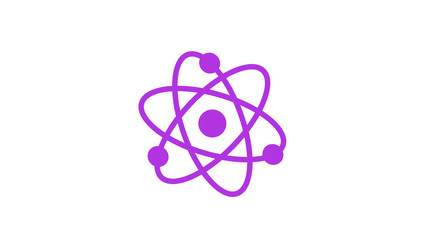 Best atom icon on white background,New atom icon