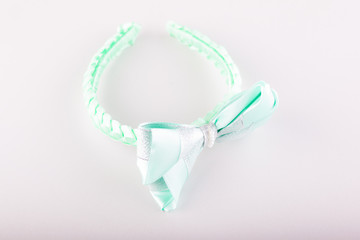 delicate hair hoop made of special ribbons