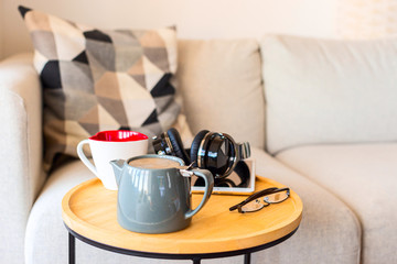 Working from home concept