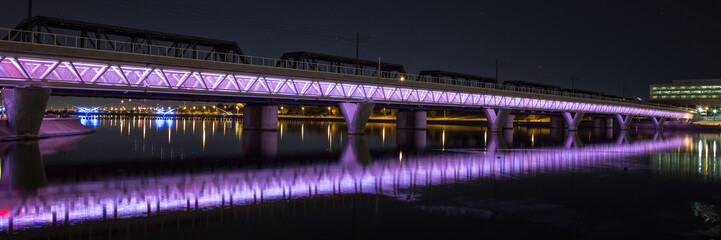 Illuminated Bridge