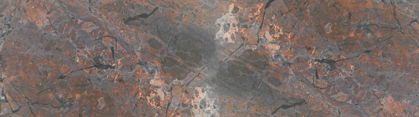 Gray anthracite brown abstract marble granite natural stone texture background banner panorama