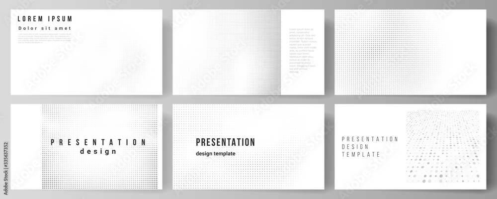 Wall mural vector layout of presentation slides design business templates, multipurpose template for presentati