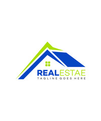 Real estate company logo Design template Free Vector