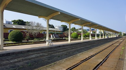 hue train station in vietnam