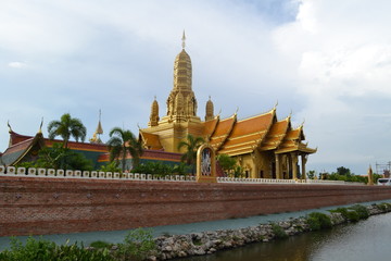 Naklejka premium temple in the ancient city