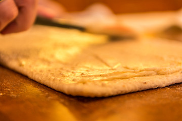 rolling dough