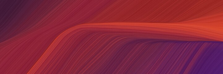 elegant abstract curved lines surreal banner design with dark moderate pink, moderate red and very dark magenta colors. elegant curved lines with fluid flowing waves and curves