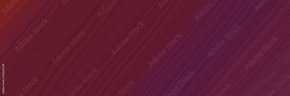 Poster elegant abstract curved lines dynamic header design with old mauve, dark pink and very dark pink colors. elegant curved lines with fluid flowing waves and curves