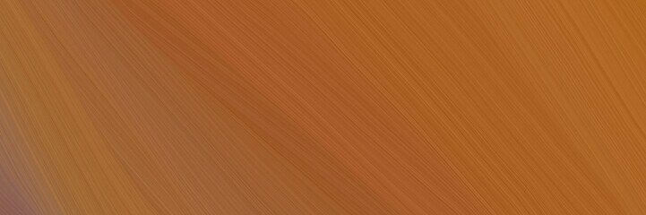 elegant abstract curved lines artistic designed horizontal header with sienna, pastel brown and coffee colors. elegant curved lines with fluid flowing waves and curves