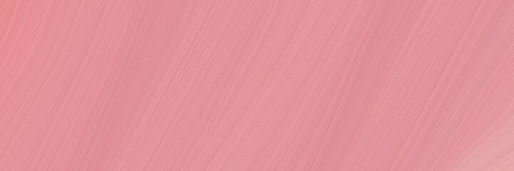 elegant abstract curved lines artistic header with dark salmon, pastel magenta and rosy brown colors