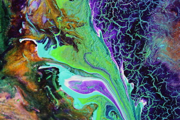 Pourring Art Abstrait Asheena Art