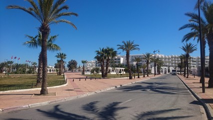 Fototapeta na wymiar Ville de hammamet, Tunis