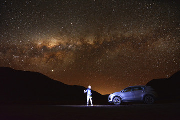 Moja astrofotografia na Atakamie © Tomasz Aurora