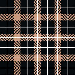 Scottish Pattern background vector. Illustration vintage design