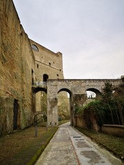 Fototapeta premium Castel Sant'Elmo in Naples, Italy