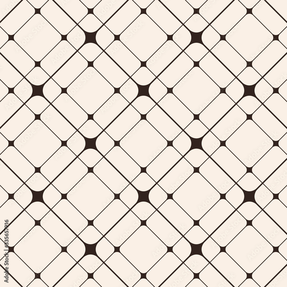 Poster abstract background with lines and rhombus