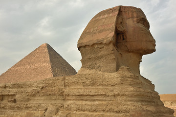 Sphinx & Great Pyramid