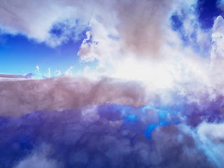 Cumulus Arial SunBurst Background
