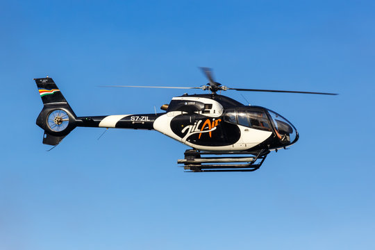Zil Air Airbus H120 helicopter Mahe Seychelles airport