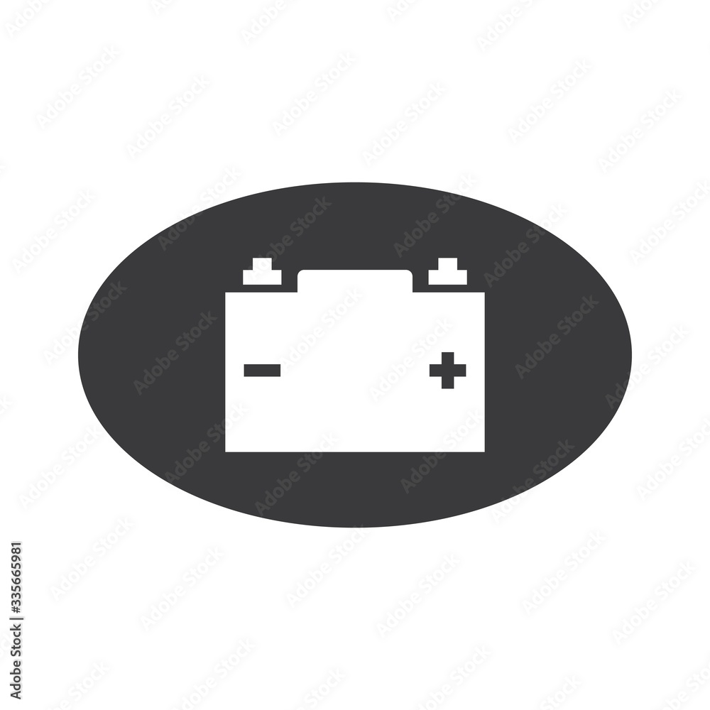 Canvas Prints battery icon