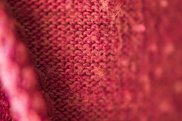 Close up of a red tshirt