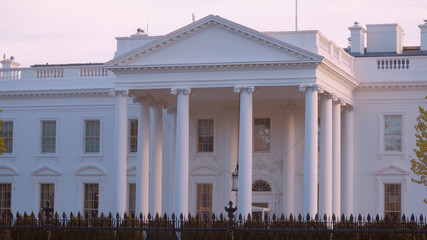 Home and Office of the President - The White House in Washington DC
