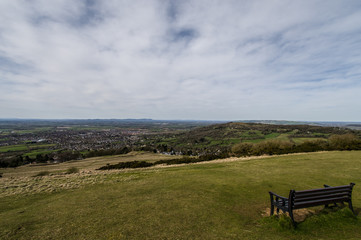 Cleeve Hill Cotswolds Way England UK