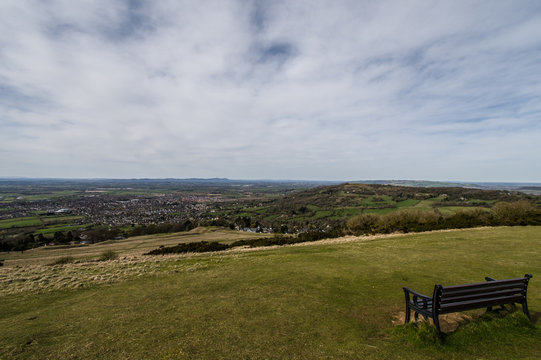 Cleeve Hill Cotswolds Way England UK