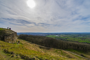 Cleeve Hill Cotswolds Way England UK