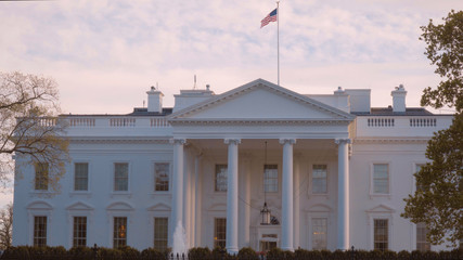 Fototapeta na wymiar Home and Office of the President - The White House in Washington DC
