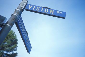 Fototapeta premium A sign that reads ÒVisions DrÓ