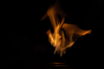 Fototapeta premium Dancing flame 2