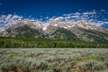 Grand Teton Mountain Range